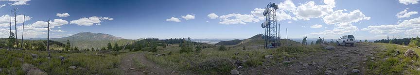 San Francisco Peaks from Eldon Hills, Arizona, September 22, 2011